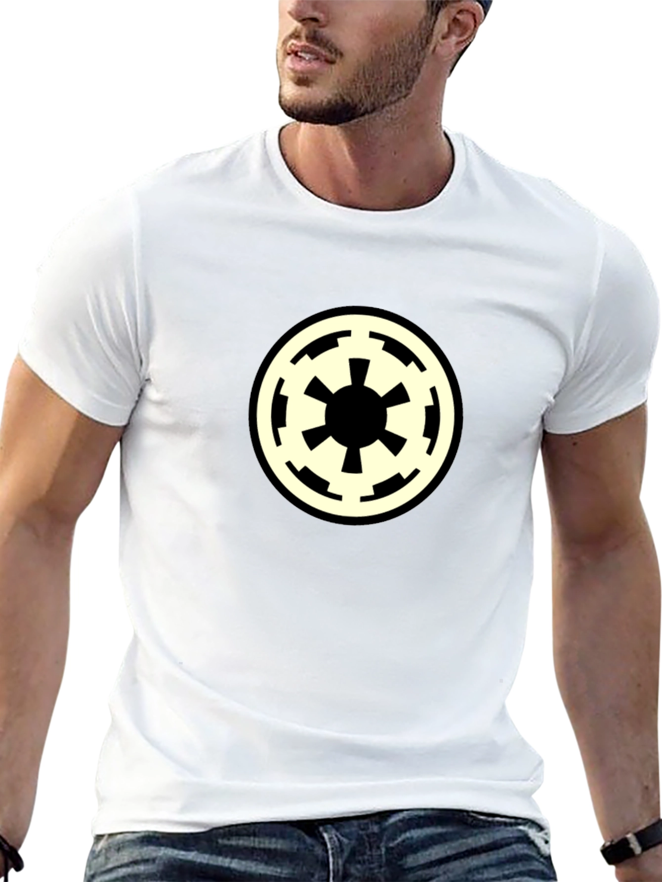 Star Wars Imperial Symbol T-Shirt - Black
