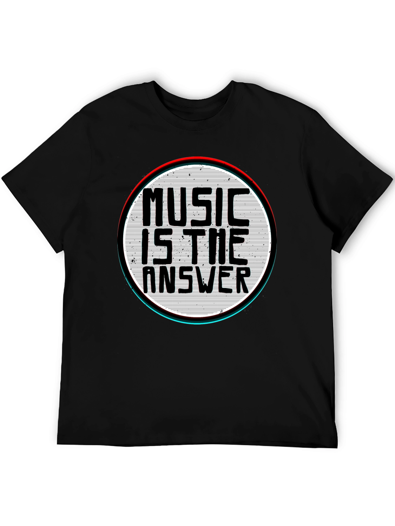 Music is the Answer Graphic T-Shirt
