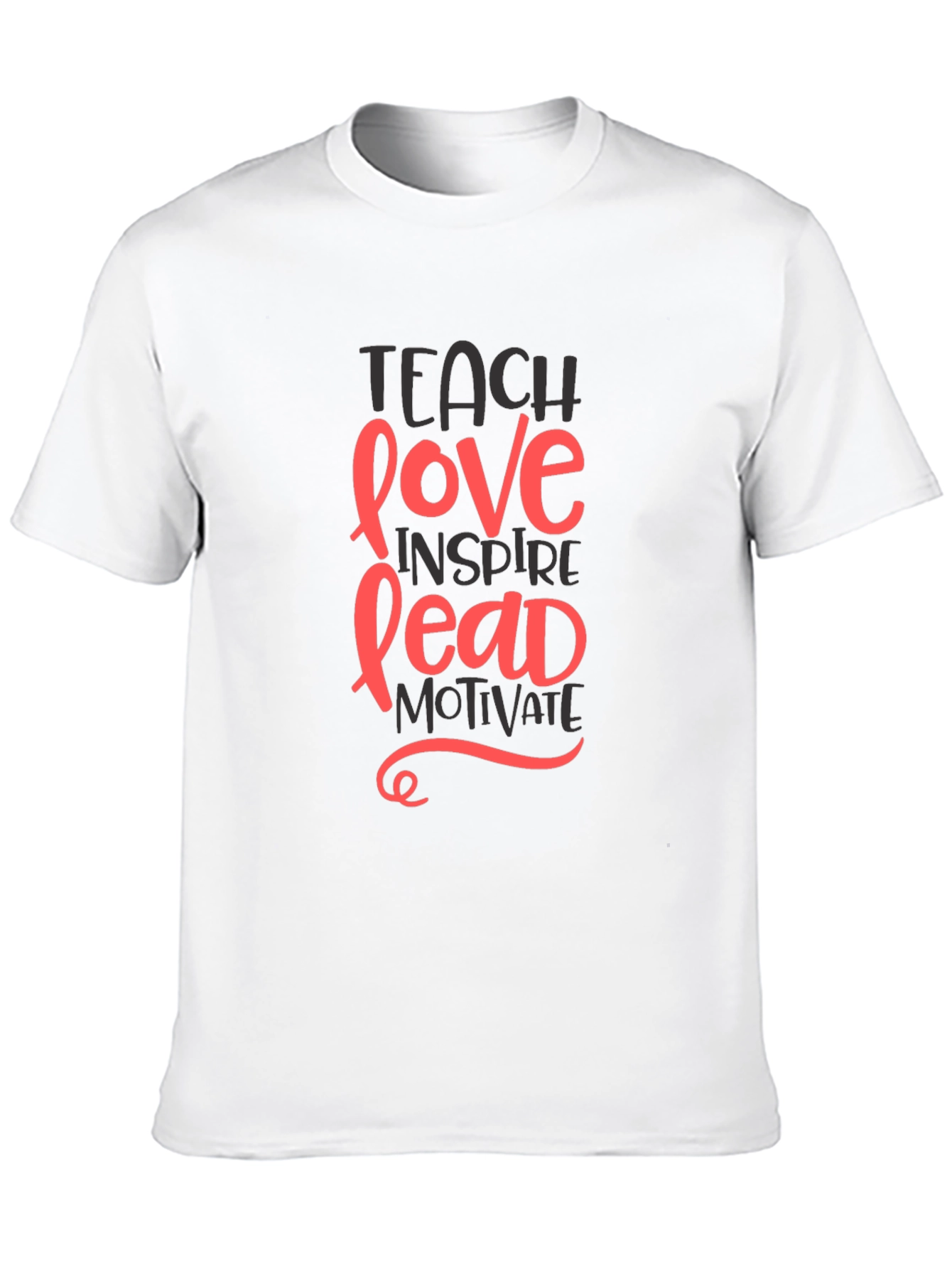 Inspiring Teach Love Lead Graphic Tee