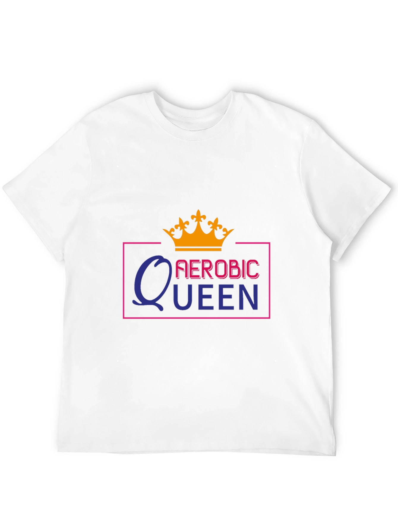 Aerobic Queen Graphic Tee - Fitness Fashion