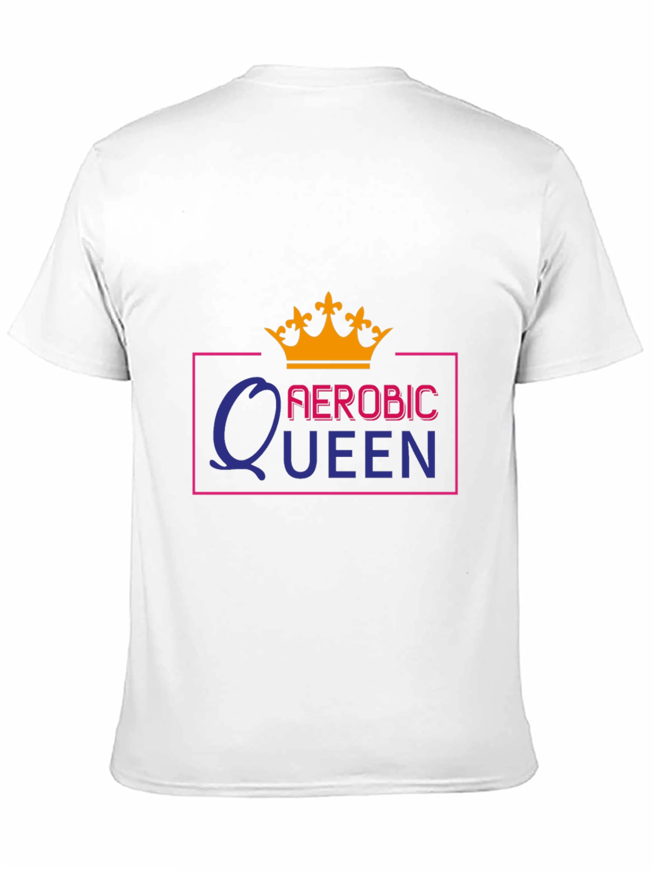 Aerobic Queen Graphic Tee - Fitness Fashion