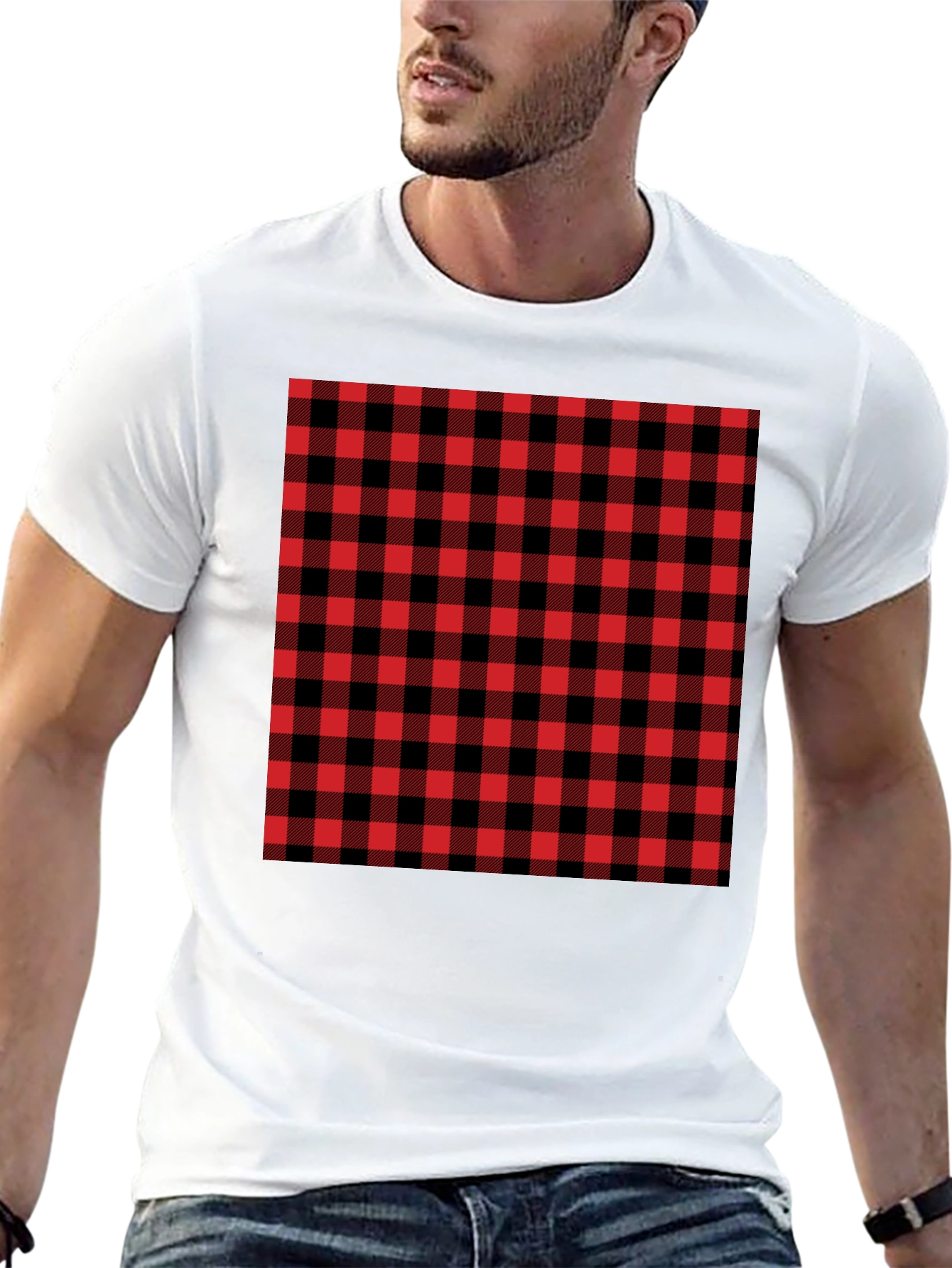 Buffalo Plaid Tee - Classic Lumberjack Style