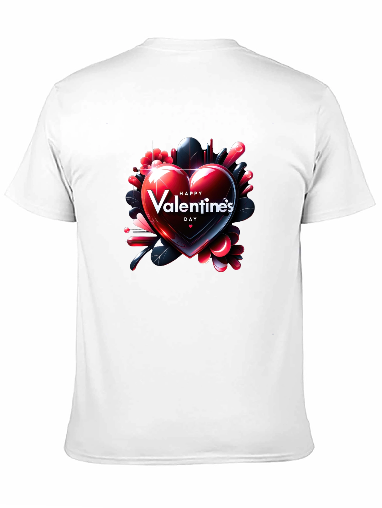 Valentines Day Heart Graphic T-Shirt