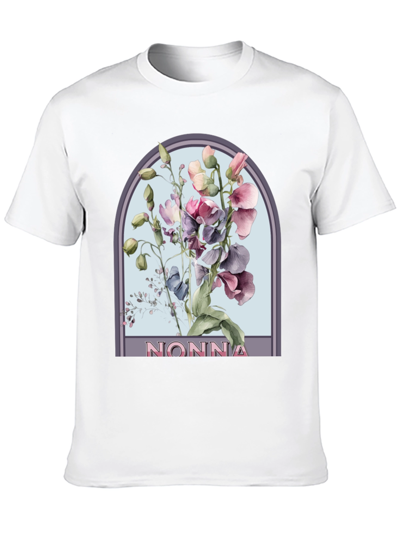 Floral Nonna T-Shirt - Stylish & Comfortable