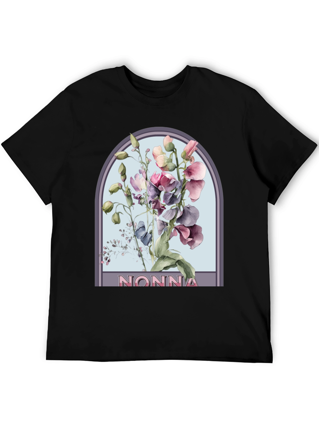 Floral Nonna T-Shirt - Stylish & Comfortable