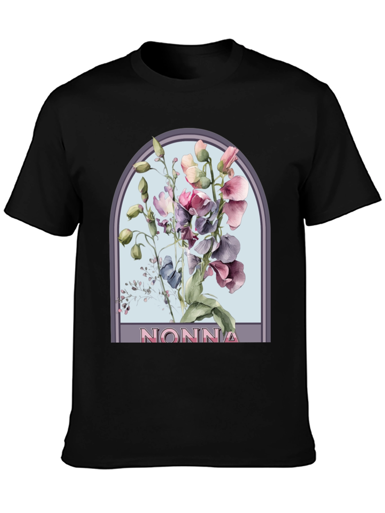 Floral Nonna T-Shirt - Stylish & Comfortable