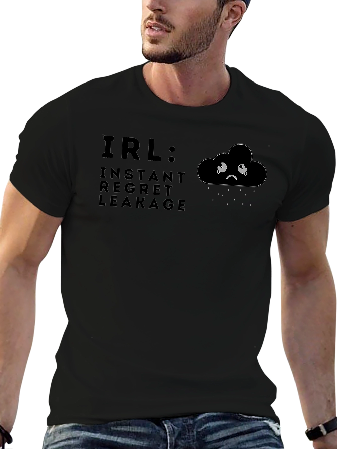 IRL Instant Regret Leakage Graphic T-Shirt