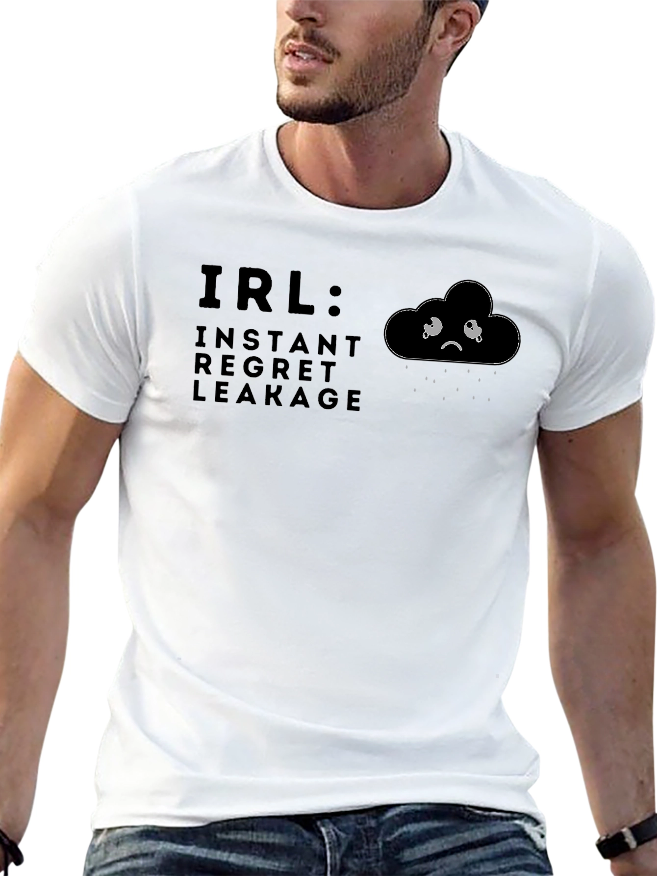 IRL Instant Regret Leakage Graphic T-Shirt