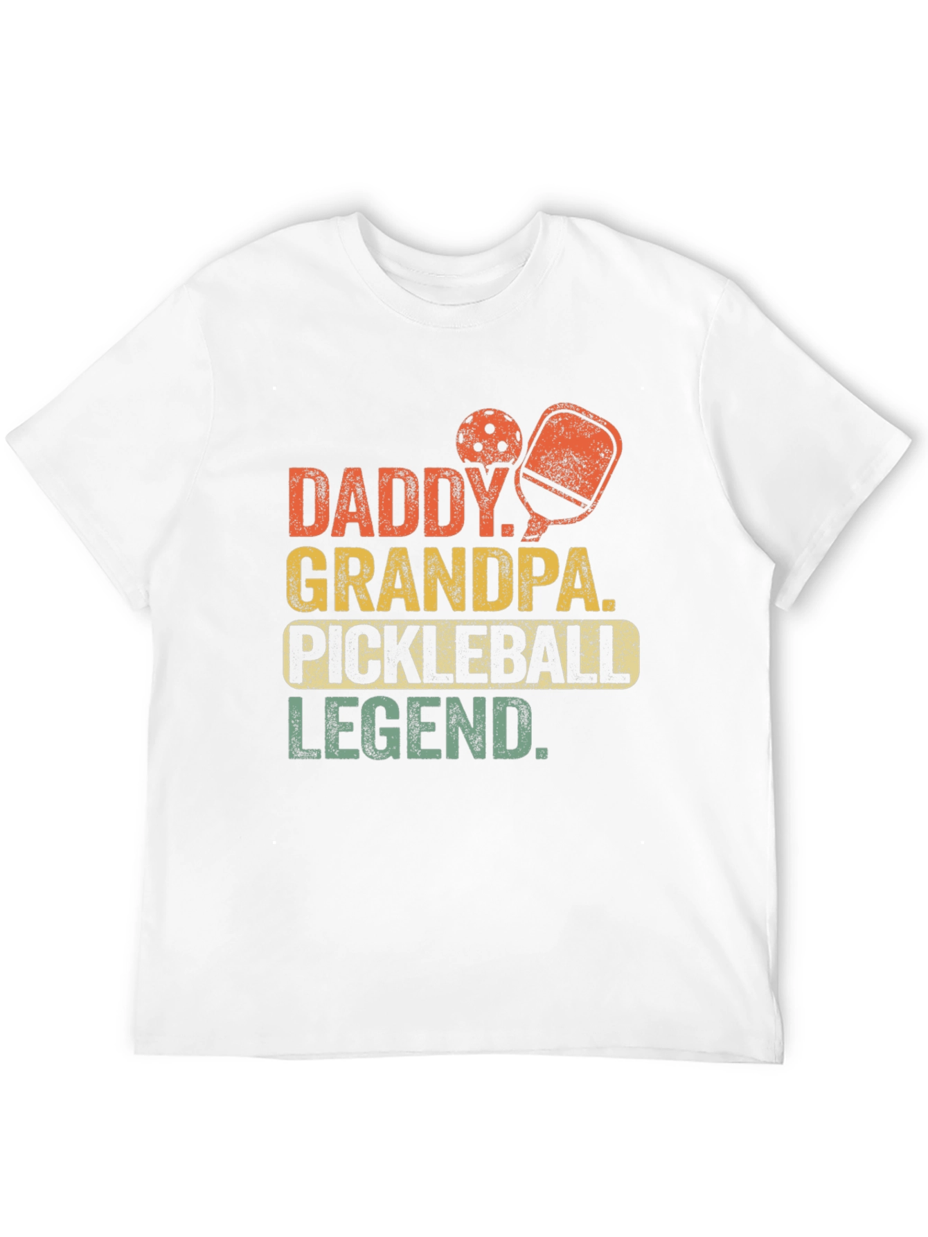 Daddy Grandpa Pickleball Legend T-Shirt