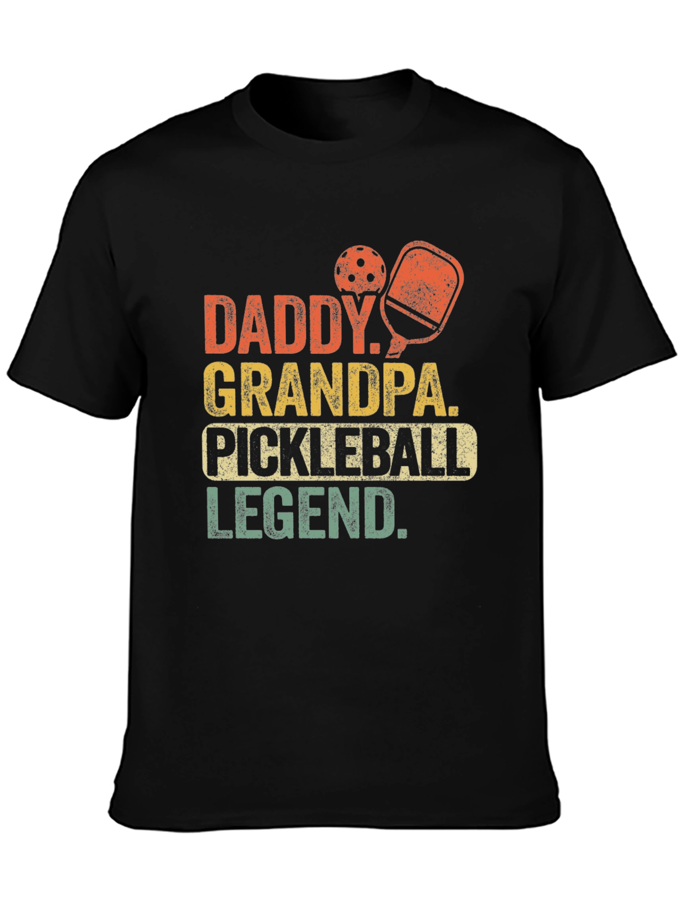 Daddy Grandpa Pickleball Legend T-Shirt