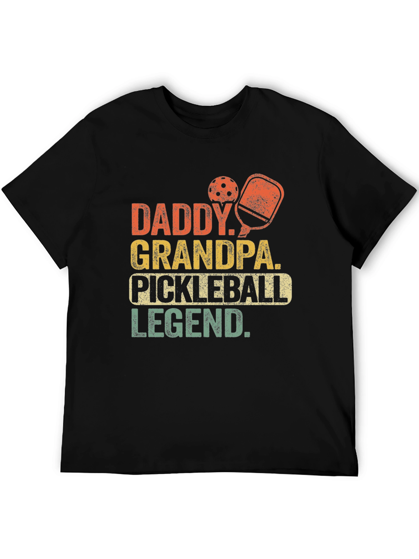 Daddy Grandpa Pickleball Legend T-Shirt