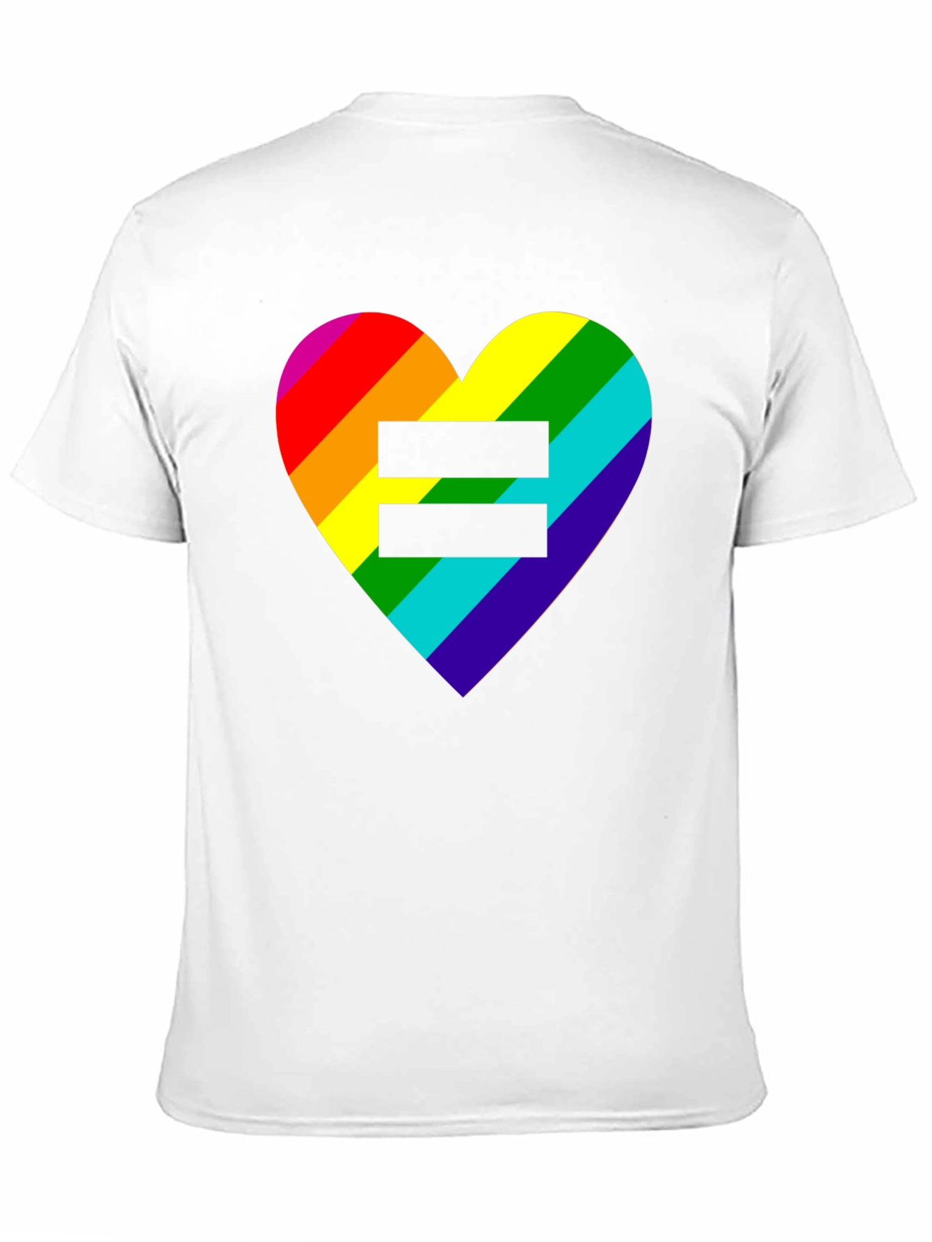 Equality Rainbow Heart Tee