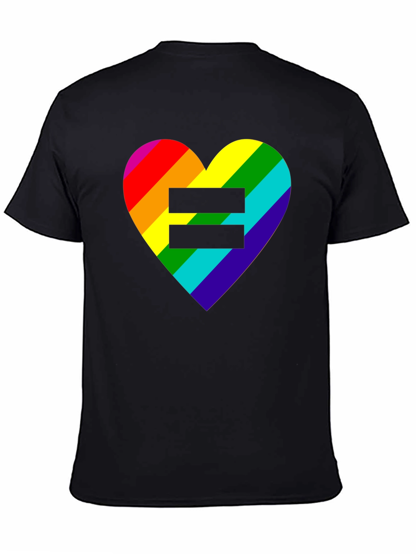 Equality Rainbow Heart Tee