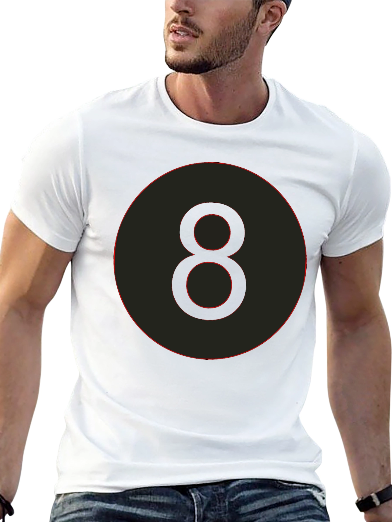 Eight Ball Graphic T-Shirt