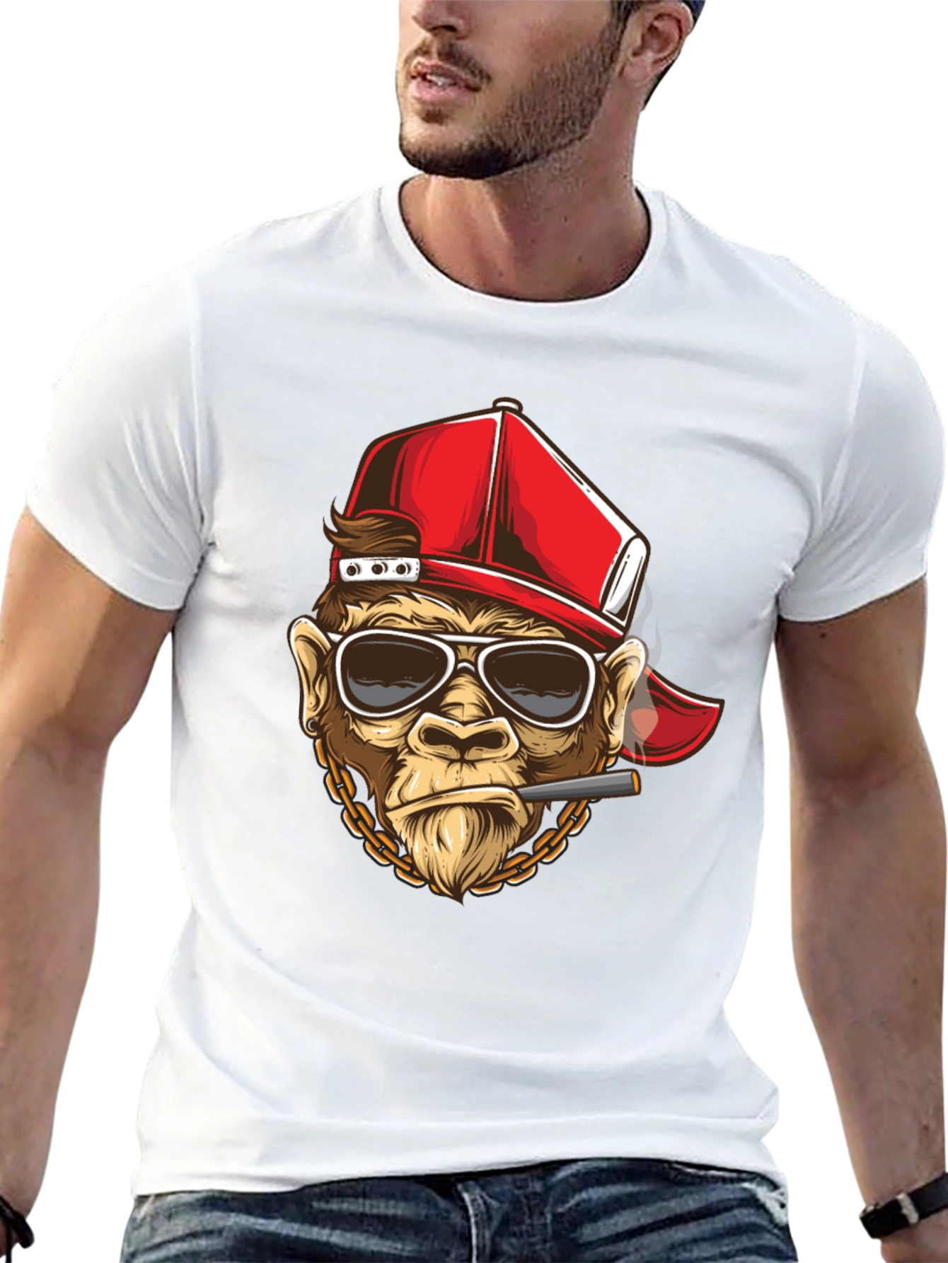 Cool Ape Graphic T-Shirt