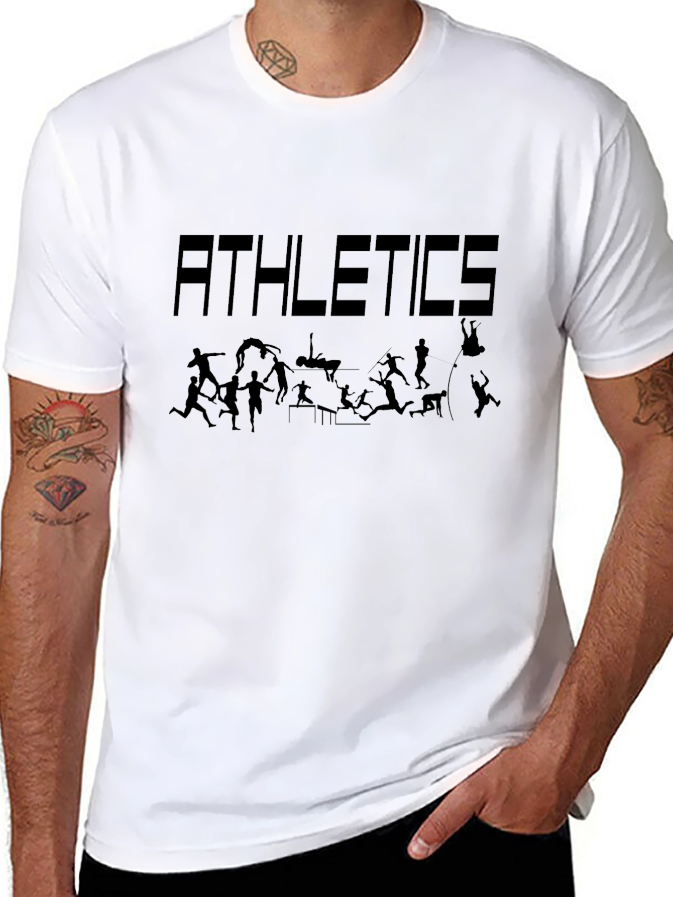Athletics Silhouette Graphic T-Shirt