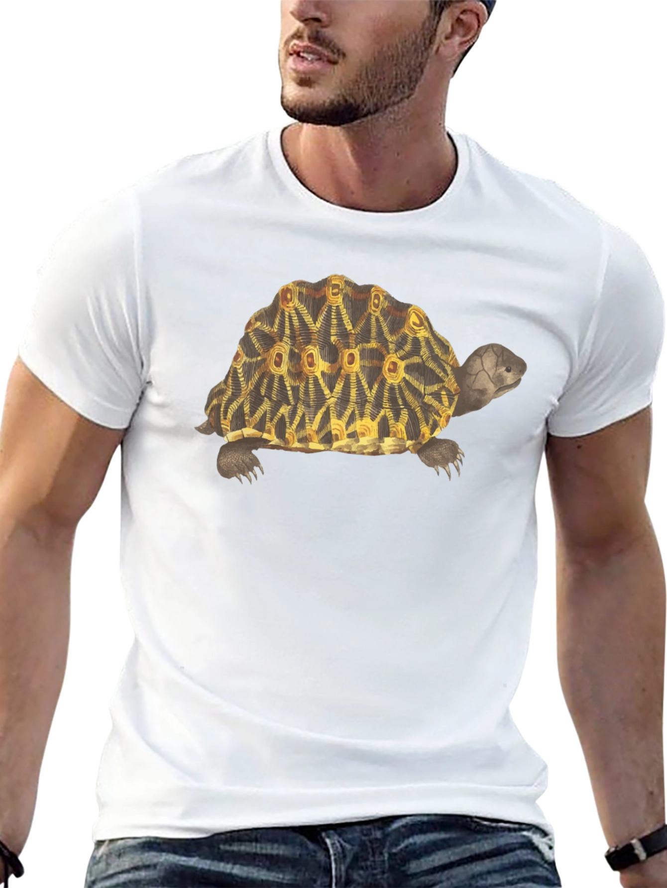 Turtle Graphic Tee - Stylish Black T-Shirt