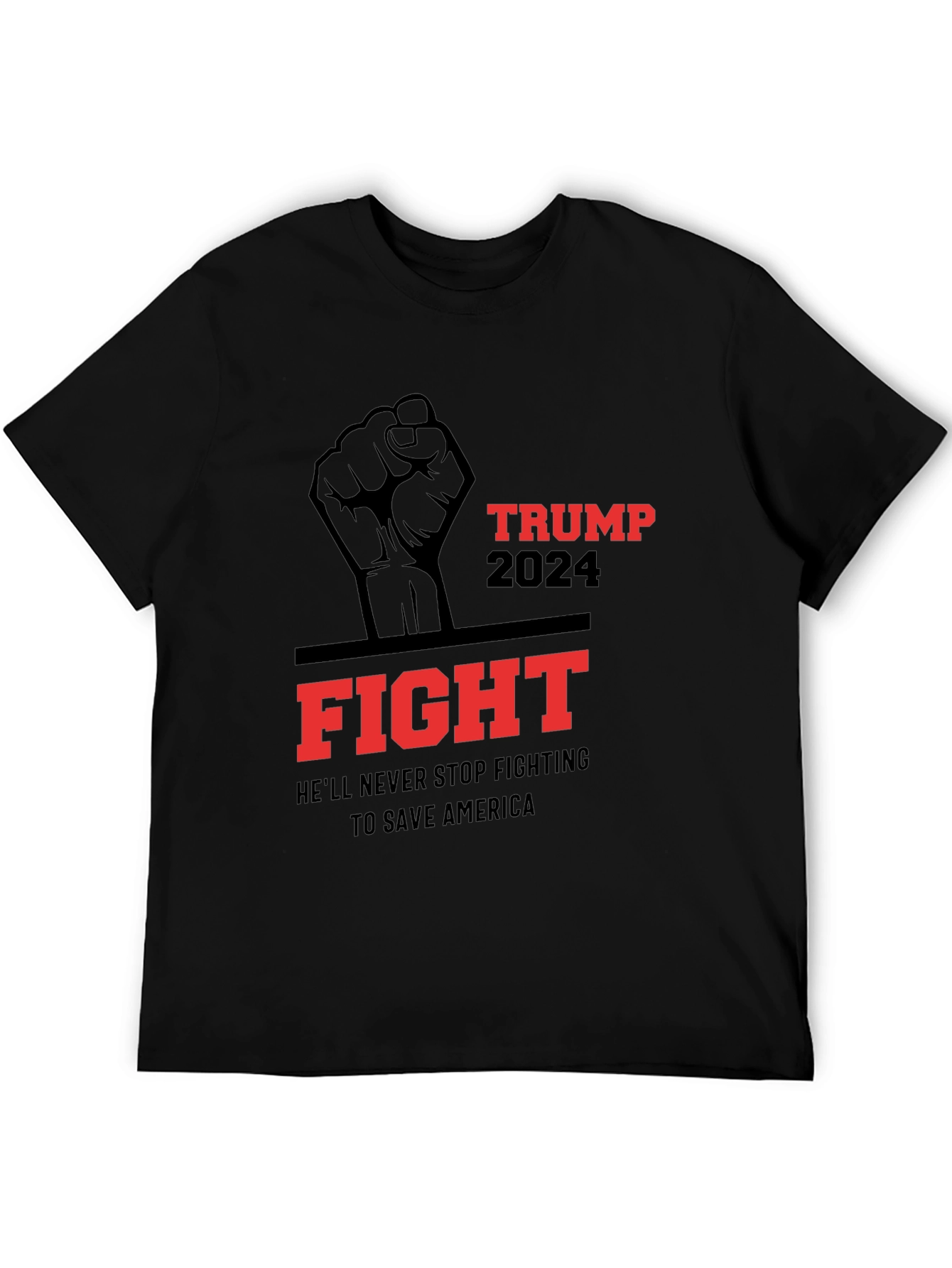 Trump 2024 Fight T-Shirt - Save America!