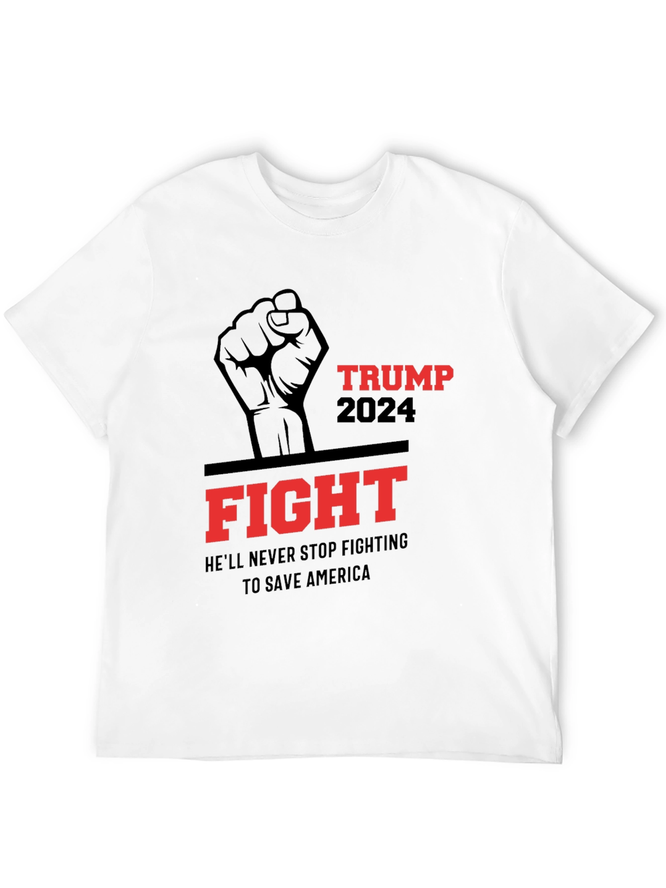 Trump 2024 Fight T-Shirt - Save America!