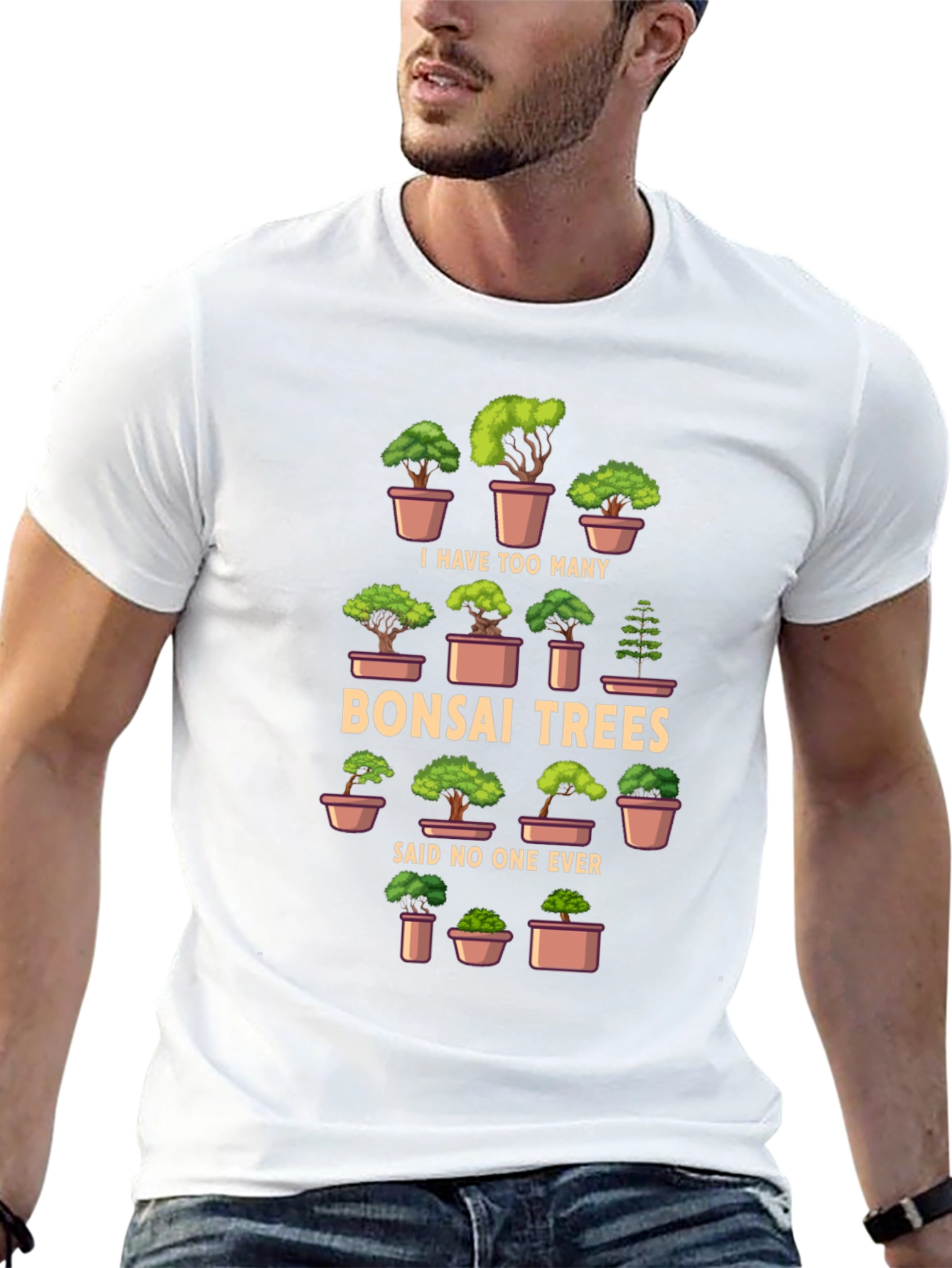 Bonsai Trees T-Shirt - Humorous Graphic Tee