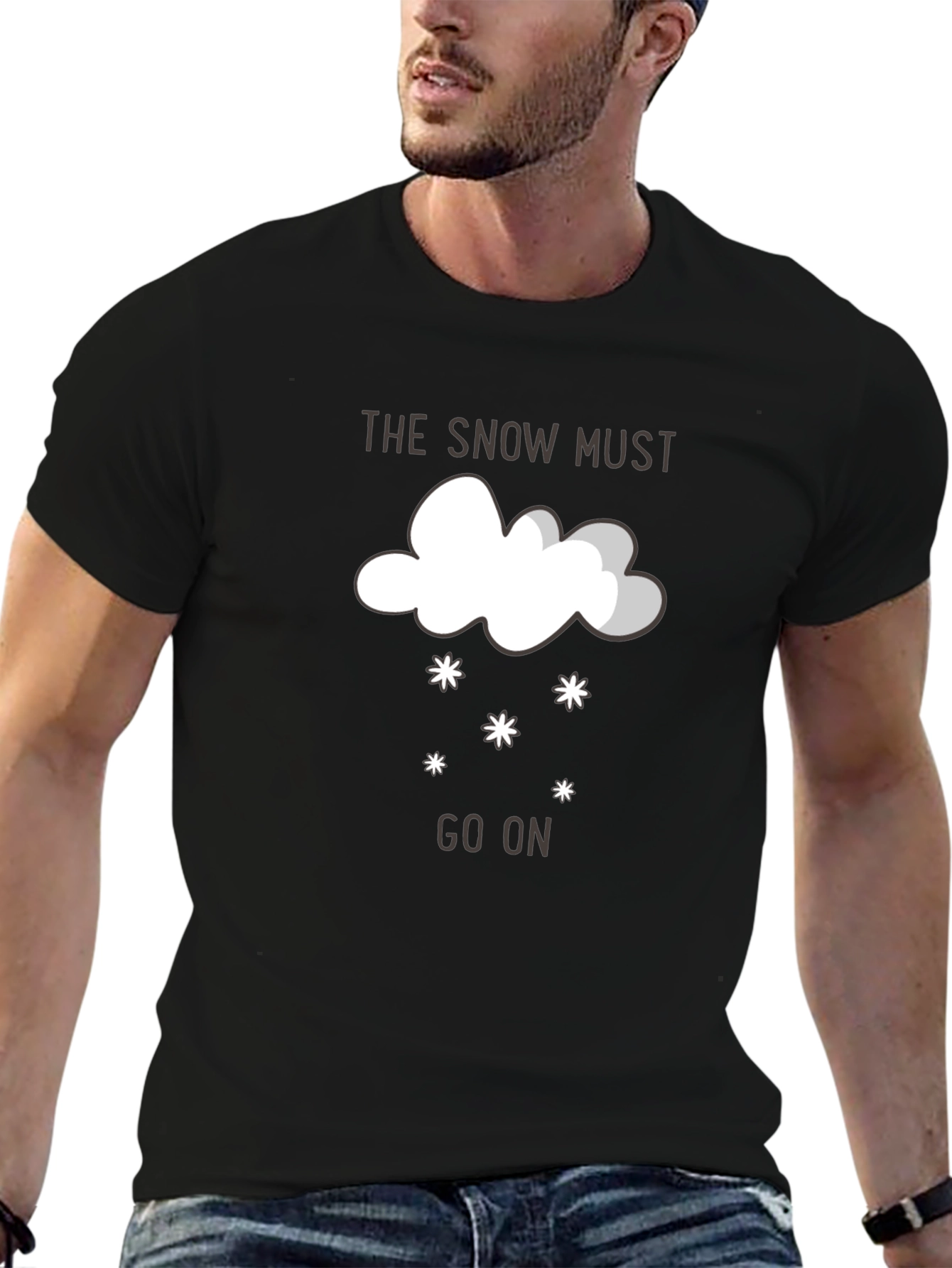 The Snow Must Go On Graphic T-Shirt