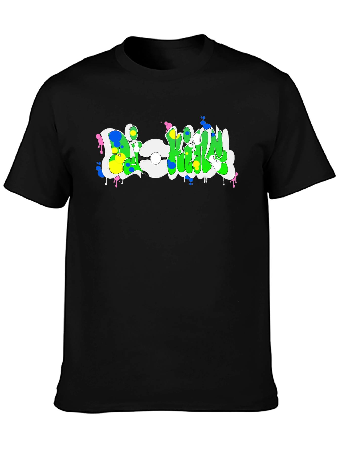 Graffiti Style Graphic Tee - Urban Streetwear