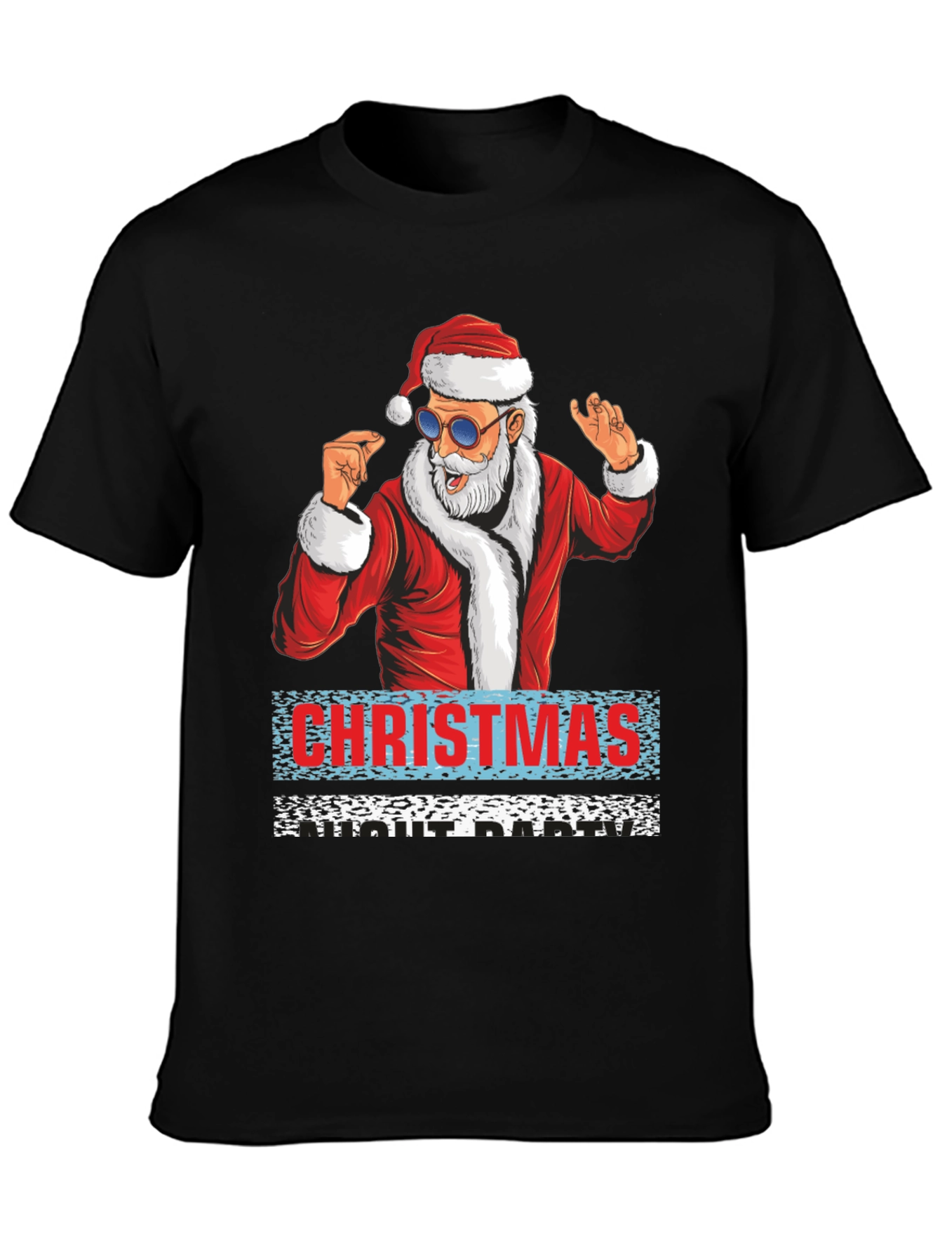 Santa Christmas Adult Party T-Shirt
