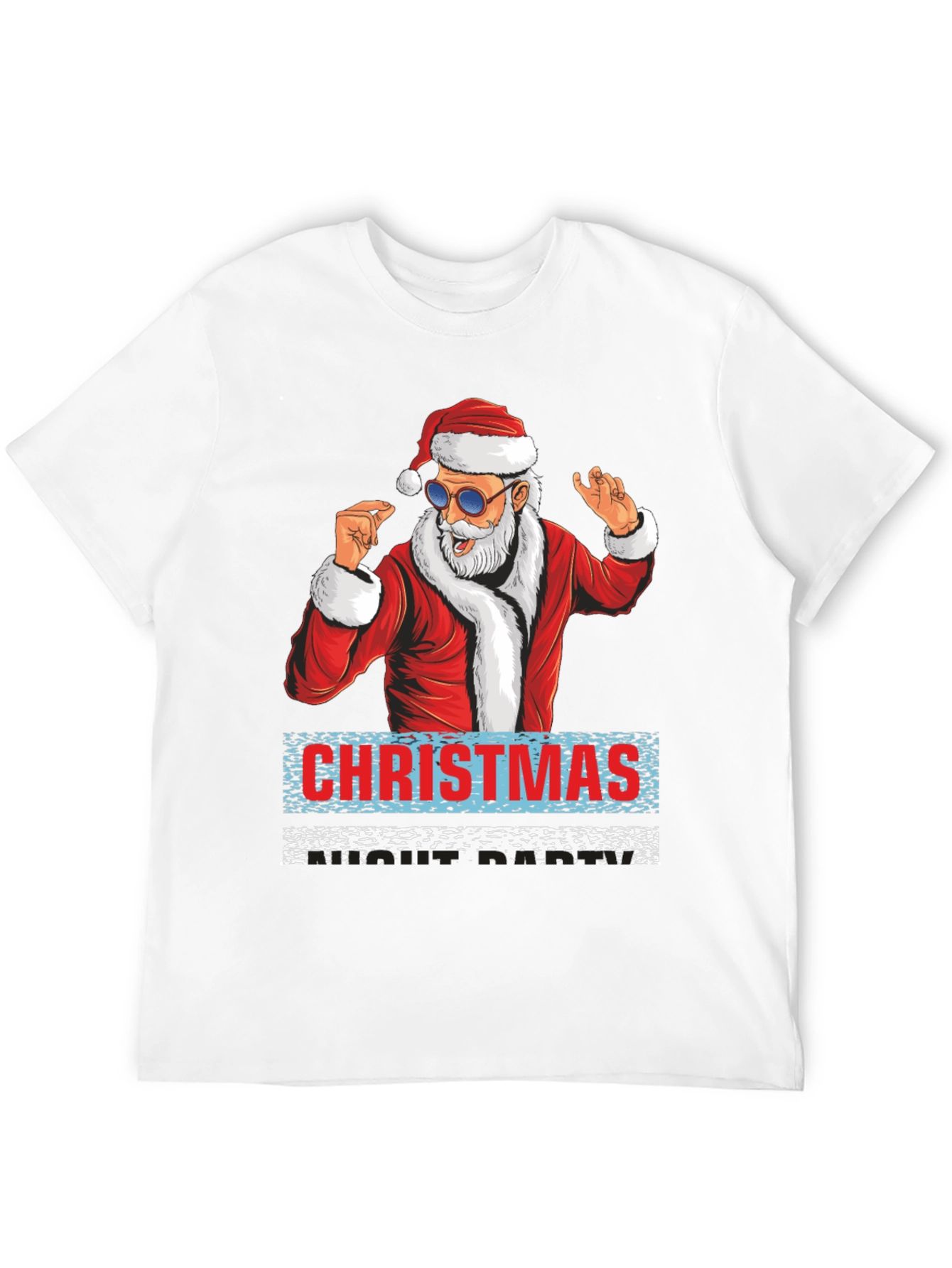 Santa Christmas Adult Party T-Shirt