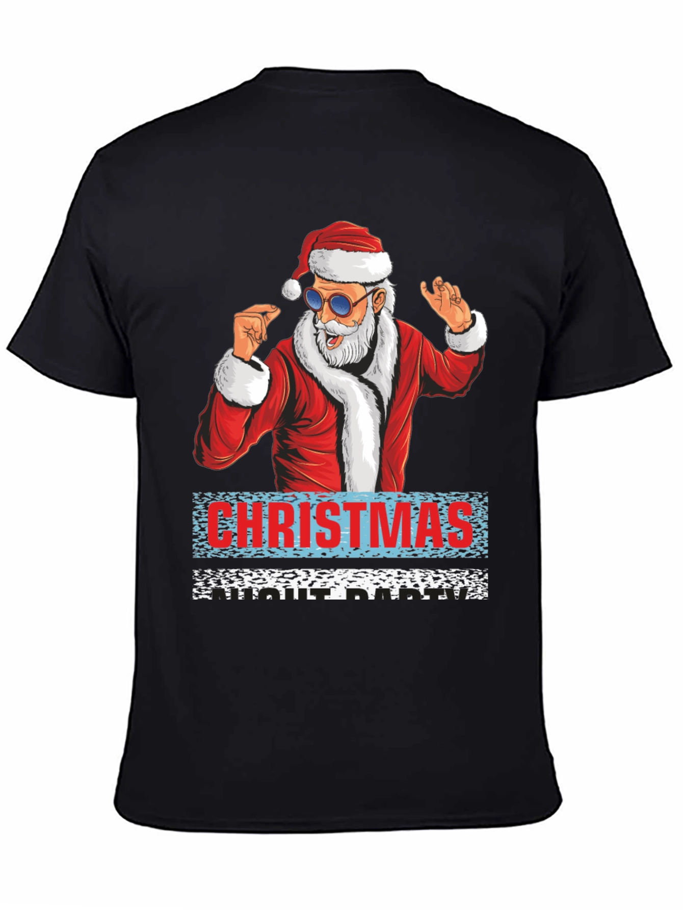 Santa Christmas Adult Party T-Shirt