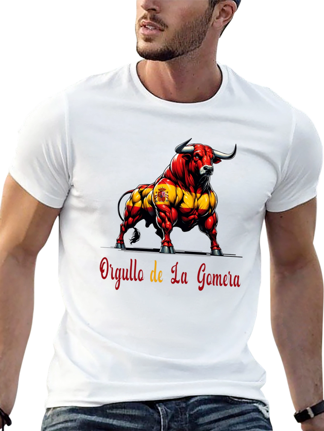 Orgullo de La Gomera Bull Graphic T-Shirt