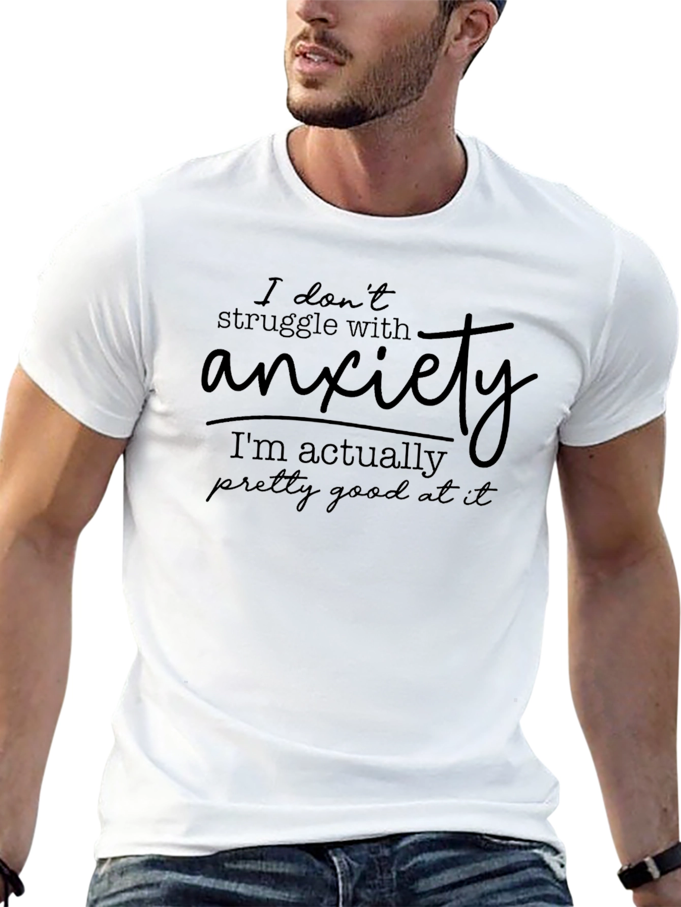 Anxiety Pro T-Shirt - Funny Sarcastic Graphic Tee