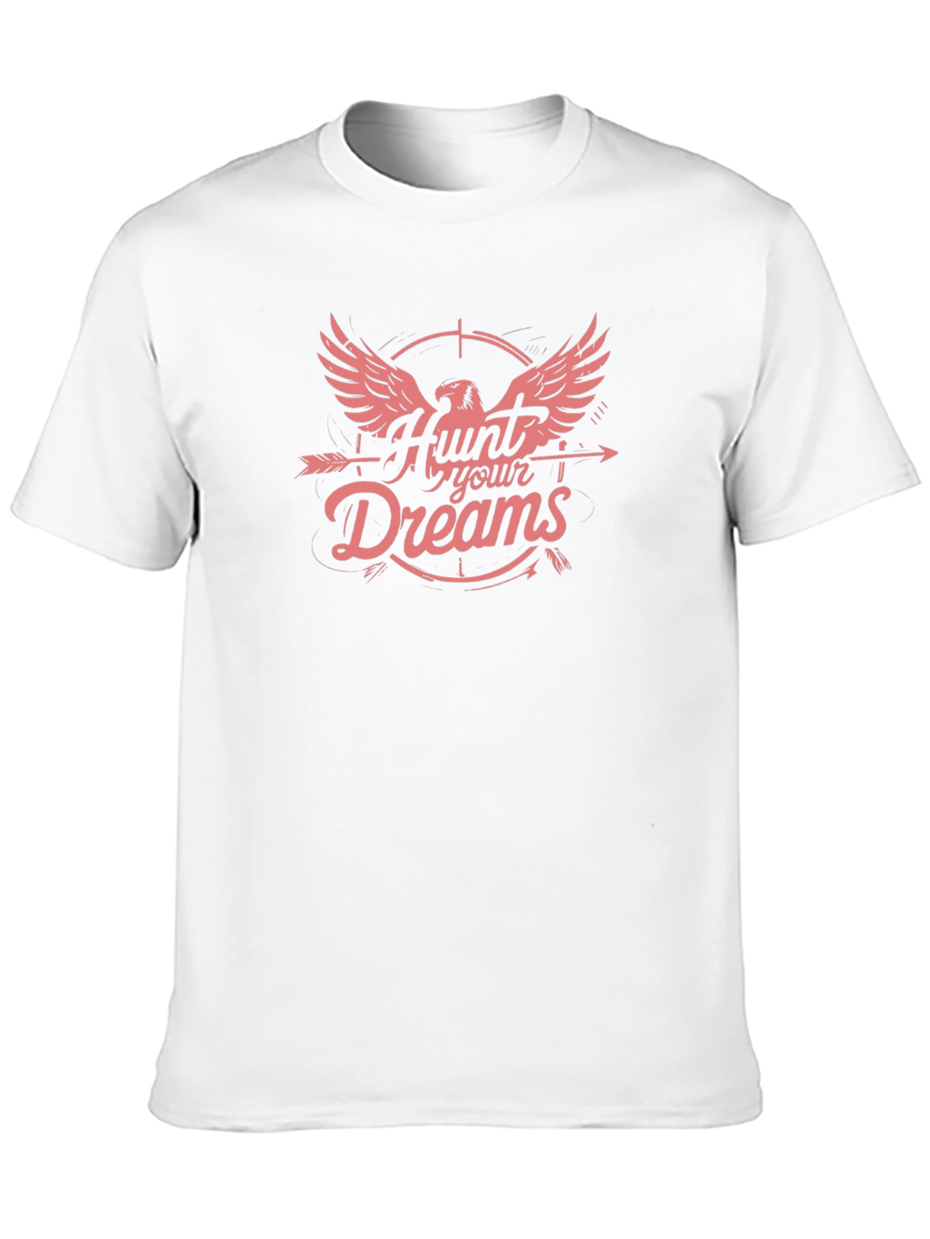 Hunt Your Dreams Graphic T-Shirt - Black Cotton Tee