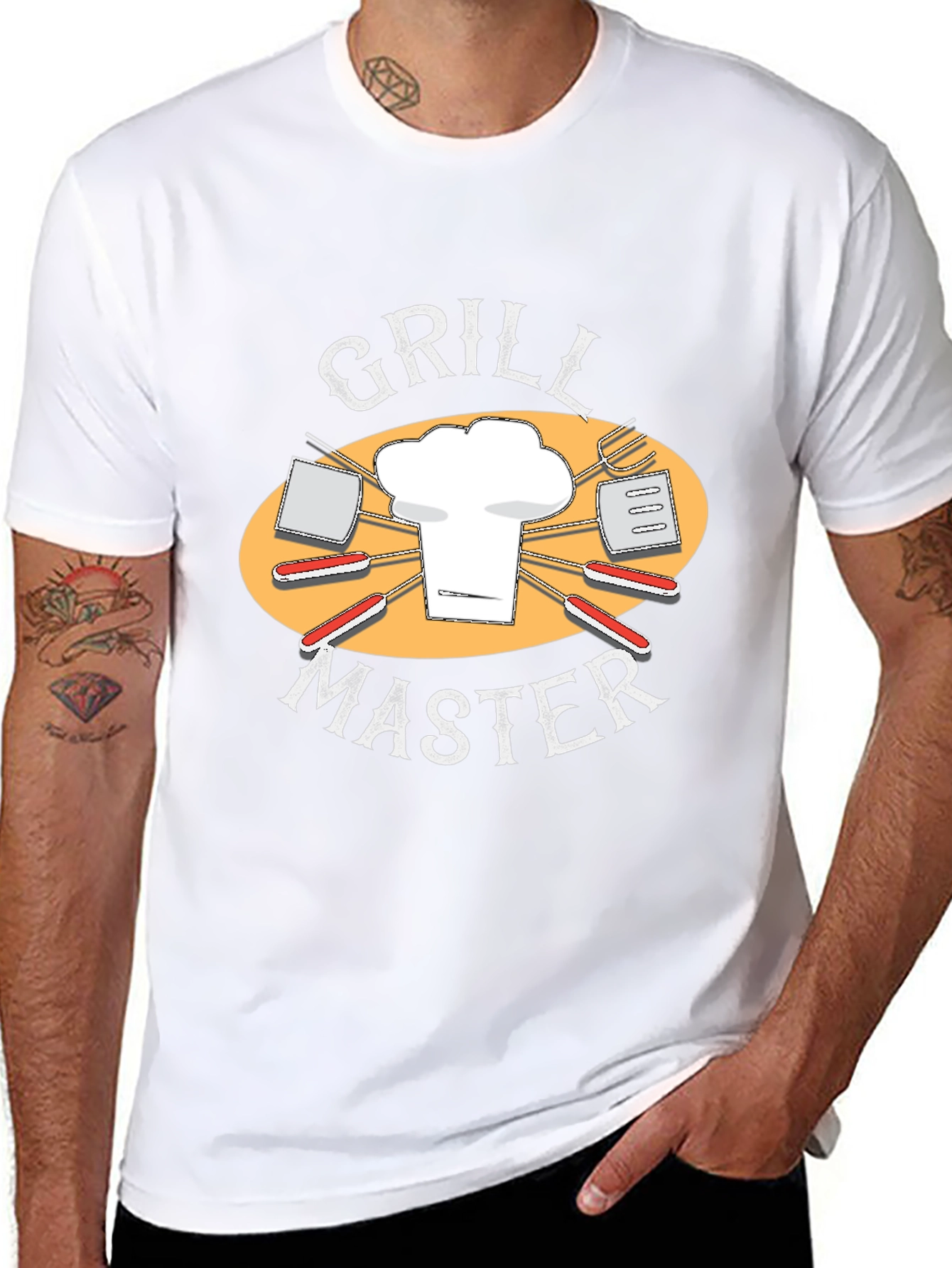 Grill Master T-Shirt BBQ Cooking Chef Gift