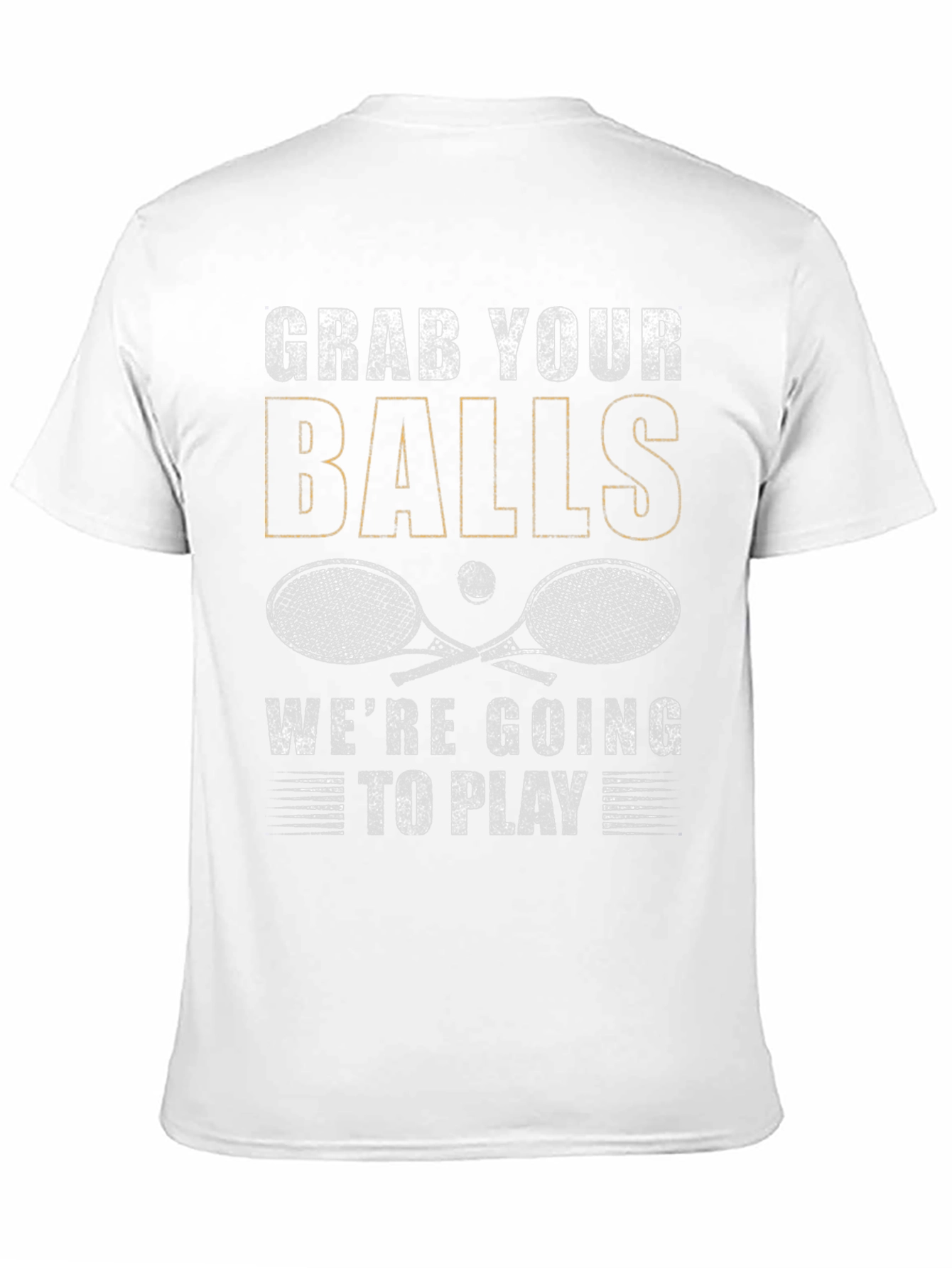Grab Your Balls T-Shirt - Tennis Graphic Tee