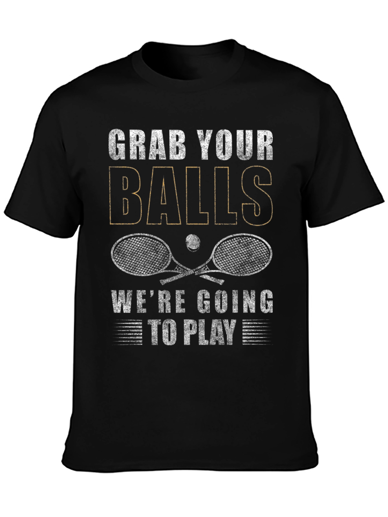 Grab Your Balls T-Shirt - Tennis Graphic Tee