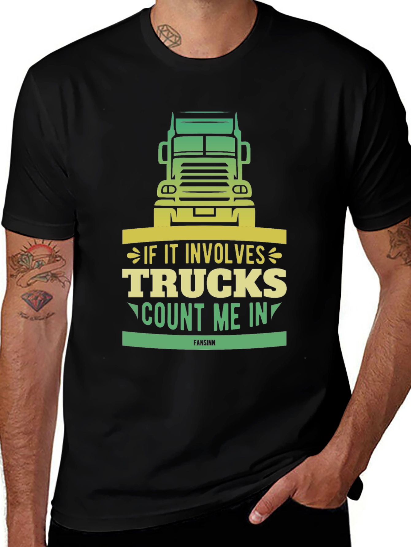 Trucks Count Me In T-Shirt