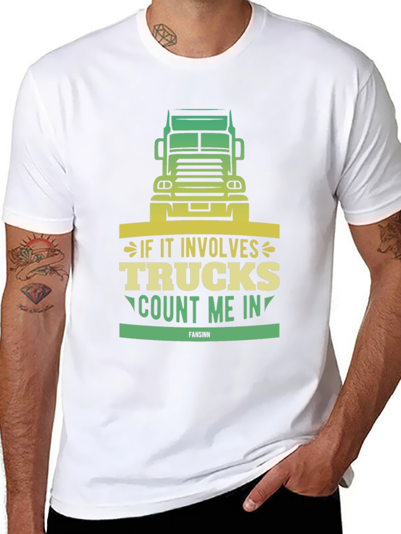 Trucks Count Me In T-Shirt