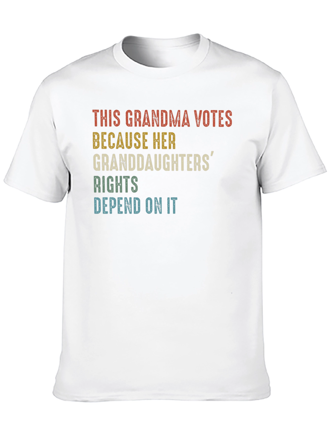 This Grandma Votes Graphic T-Shirt