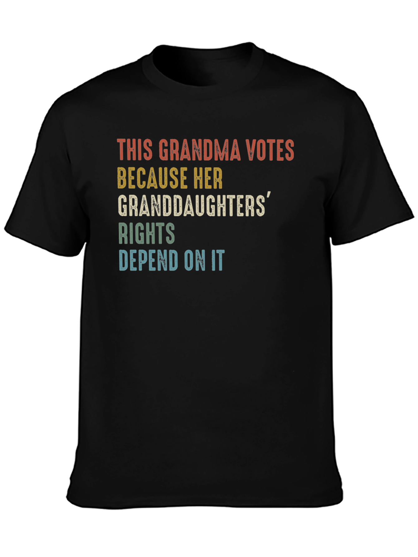 This Grandma Votes Graphic T-Shirt