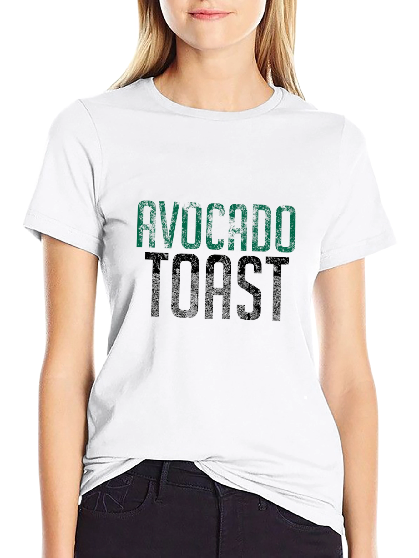 Avocado Toast Graphic Tee - Trendy Foodie T-Shirt