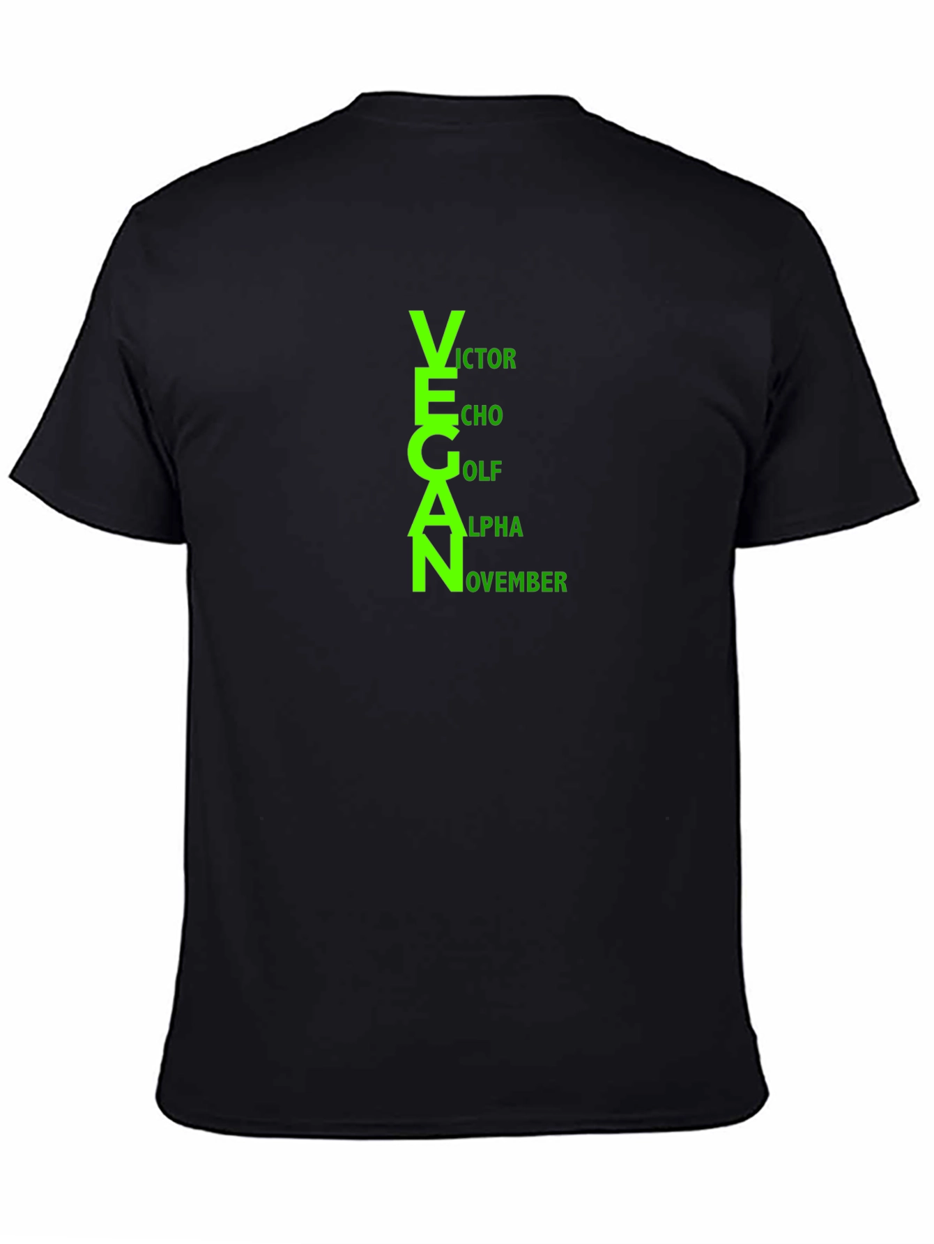 Vegan T-Shirt - Funny Acronym Design - Unisex