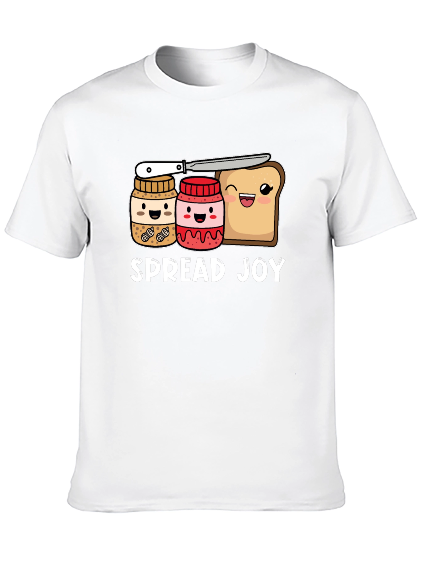 Spread Joy Graphic T-Shirt - Foodie Fun!