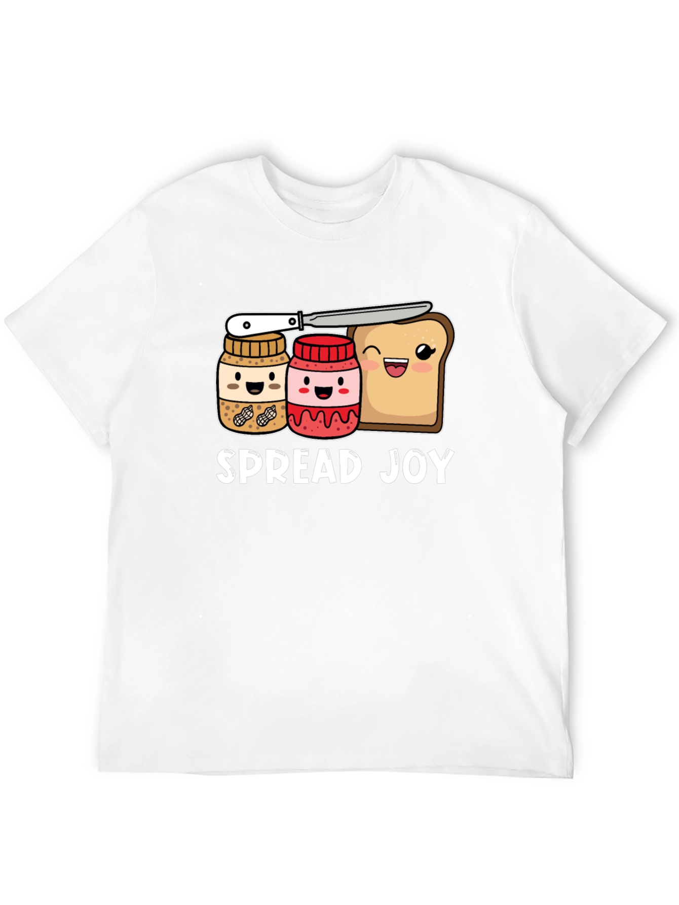 Spread Joy Graphic T-Shirt - Foodie Fun!