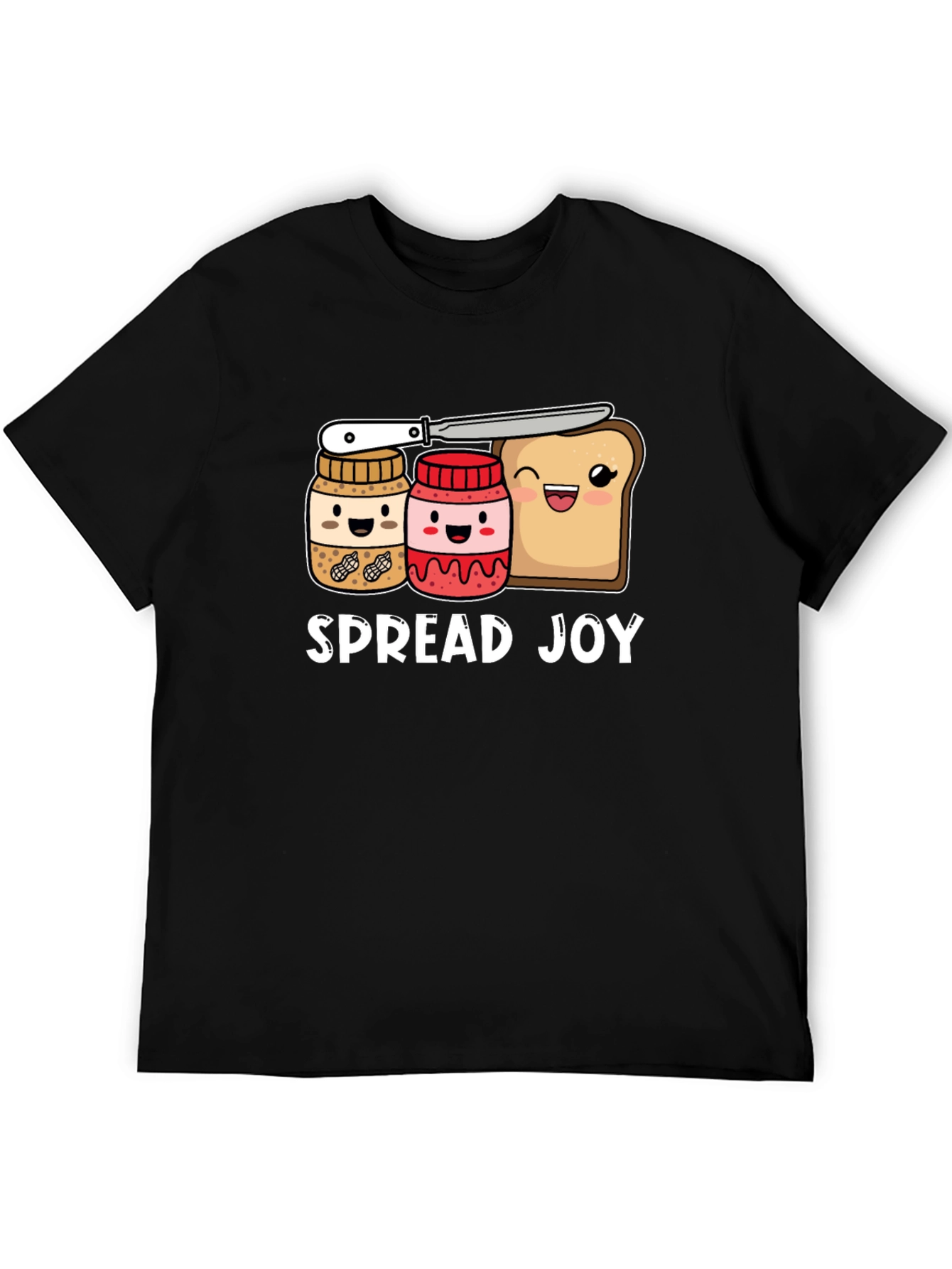 Spread Joy Graphic T-Shirt - Foodie Fun!