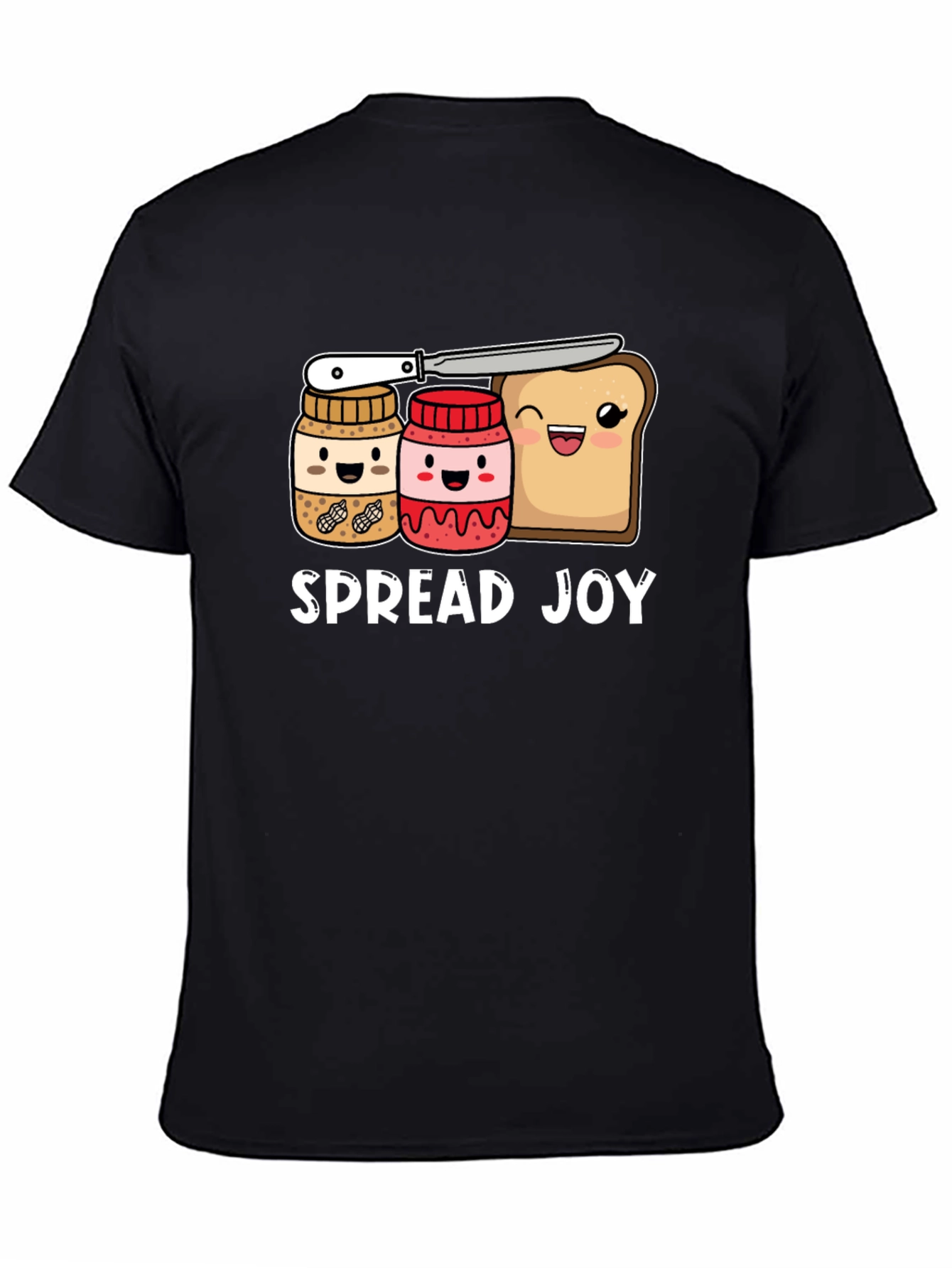 Spread Joy Graphic T-Shirt - Foodie Fun!