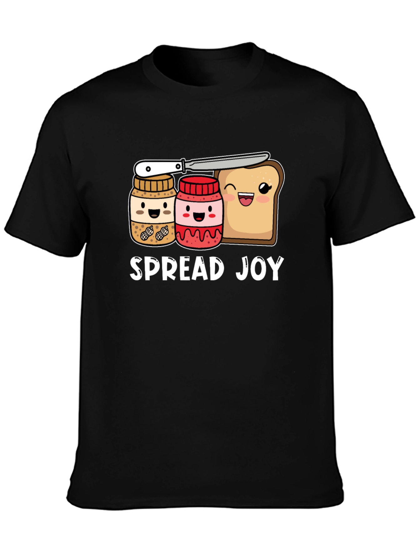 Spread Joy Graphic T-Shirt - Foodie Fun!
