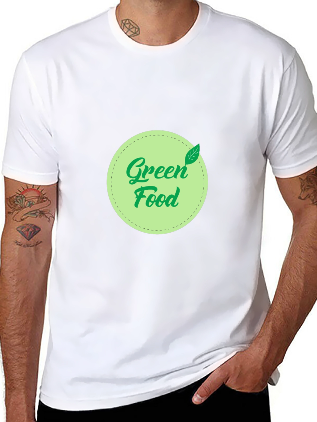 Green Food T-Shirt - Organic & Stylish!