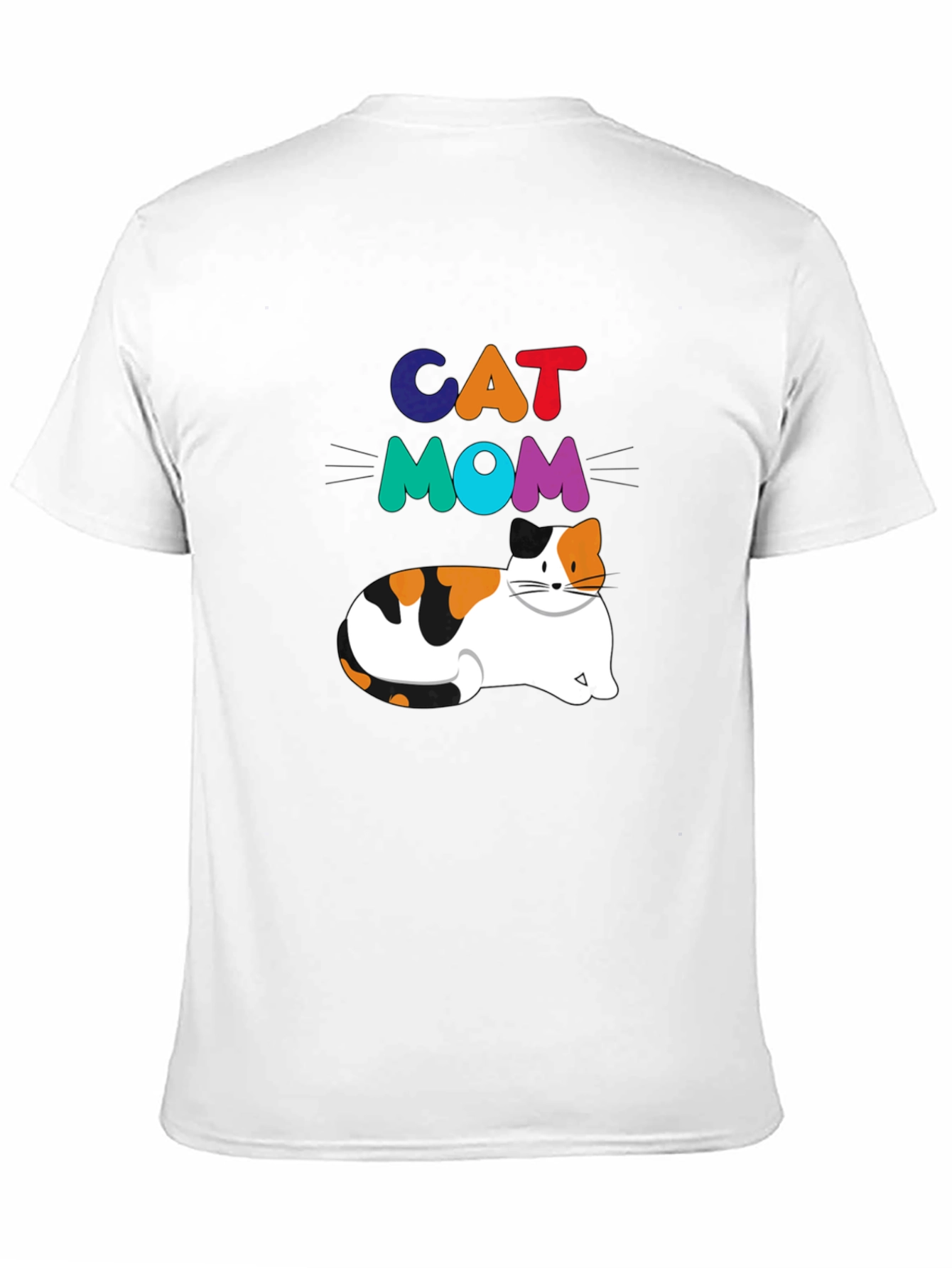 Cat Mom Graphic T-Shirt - Trendy Pet Lover Tee