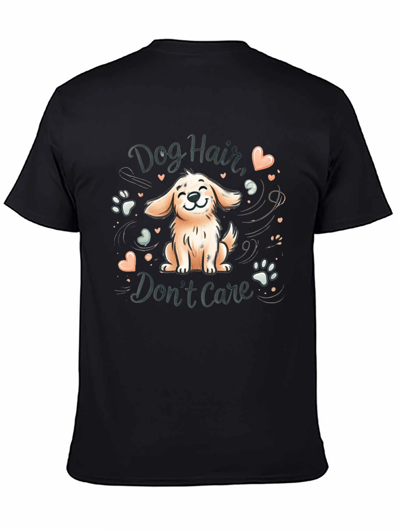 Dog Hair Dont Care Graphic Tee