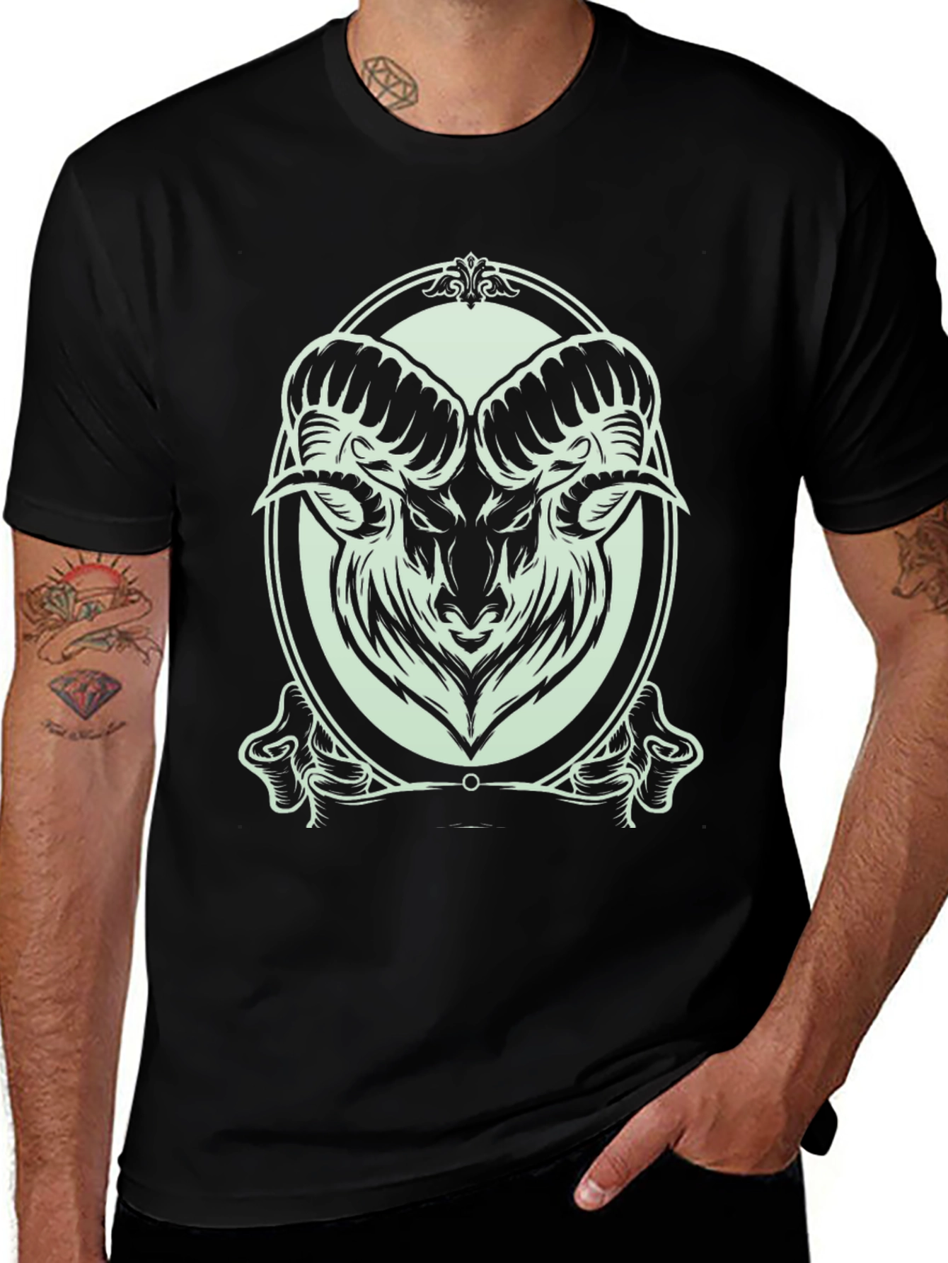 Ram Graphic Tee - Bold and Stylish